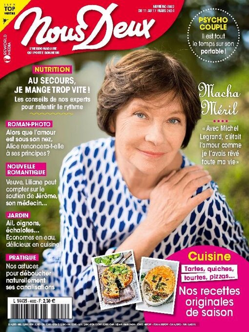 Cover image for Nous deux